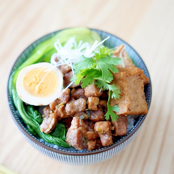 【KOZレシピ】魯肉飯(ルーローハン)